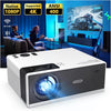 4K Portable Projector - WiFi, Bluetooth, 15000L, 300