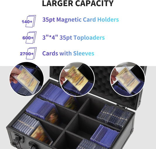 Toploader Storage Box for 3" x 4" Rigid Cards - Holds 600+